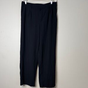 a new day Women's Black Trousers Elastic Waistband